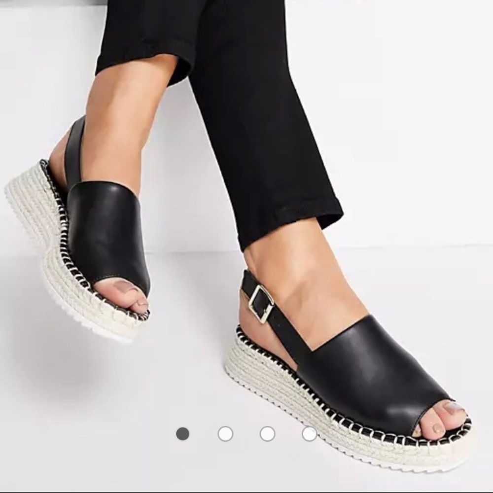 ASOS espadrille platform sandals